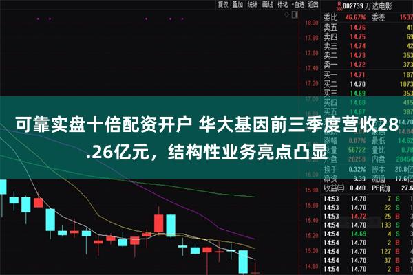 可靠实盘十倍配资开户 华大基因前三季度营收28.26亿元，结构性业务亮点凸显